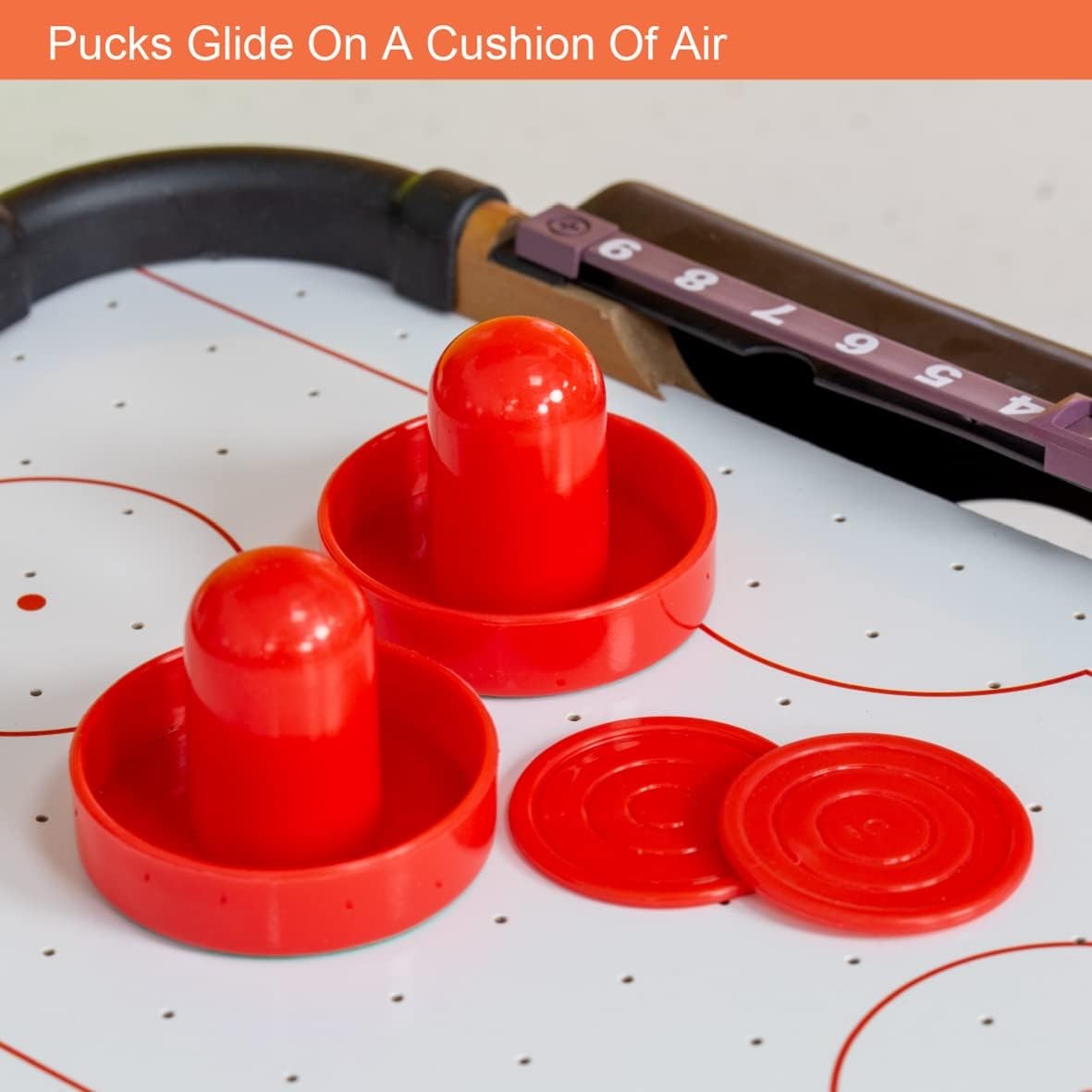 Masa Air Hockey Graffiti Flippy din Lemn, 76x38 cm, Maro - 76x38x61 cm (3) [ps:af251f0e-23ad-4538-94c6-fb4a2a2d3253]