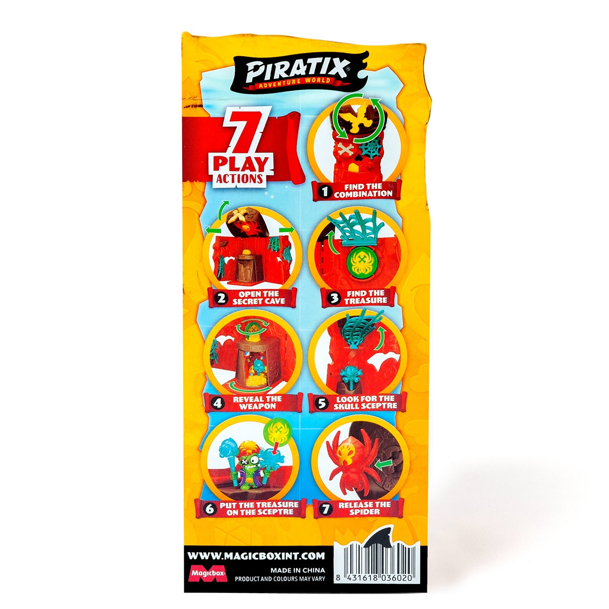 PIRATIX Shark Treasure, set de joaca - Imagine 3