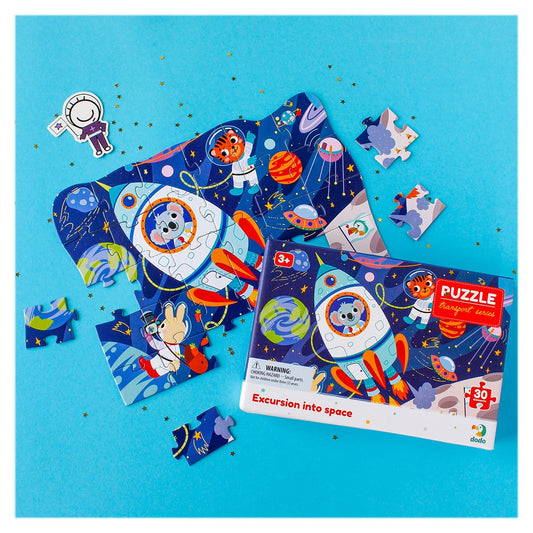 Puzzle Educativ Călătorie prin Spațiu, 30 piese - Dodo Toys - Default Title (3) [ps:6a46417c-dcaa-482e-b65c-ac3889db7588]
