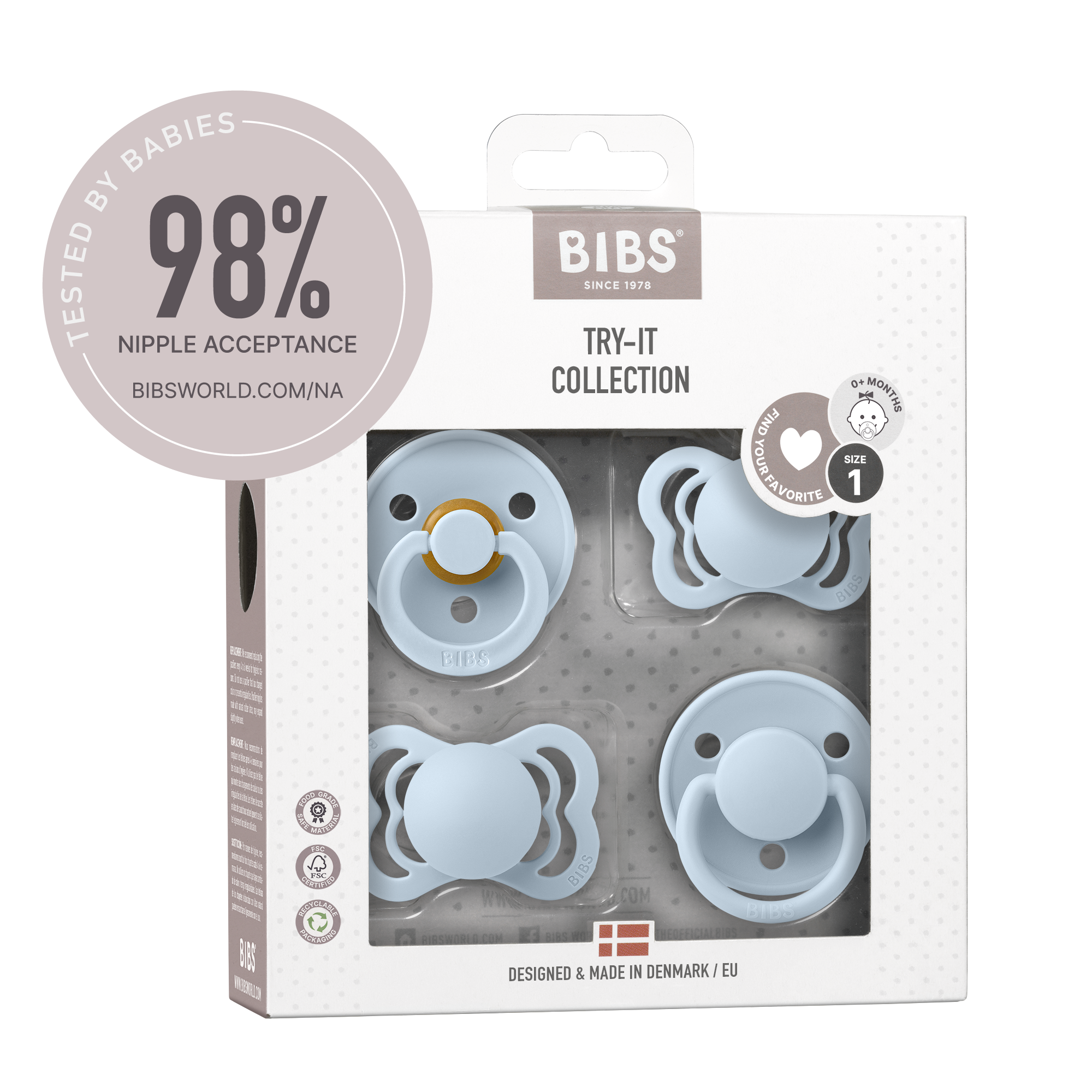 Set 4 Suzete BIBS Try-it Collection 0 luni - Baby Blue - Default Title (3) [ps:1a8bb733-26f9-4636-99a0-40b00ea42885]
