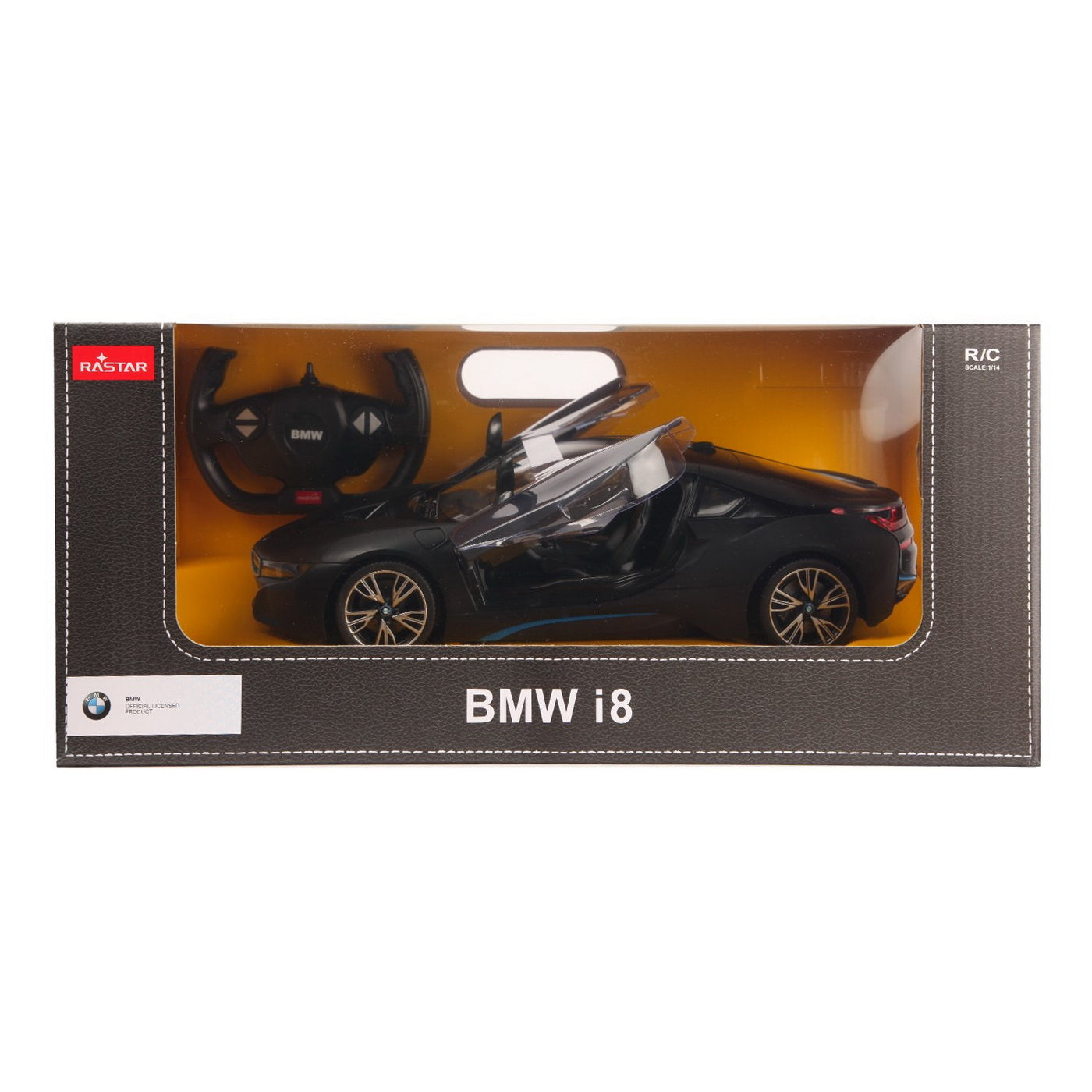 MASINA CU TELECOMANDA BMW I8 NEGRU SCARA 1 LA 14 Rastar - Imagine 2 [ps:9877e3a3-6b2d-468f-bd17-b7b57aa68c00]