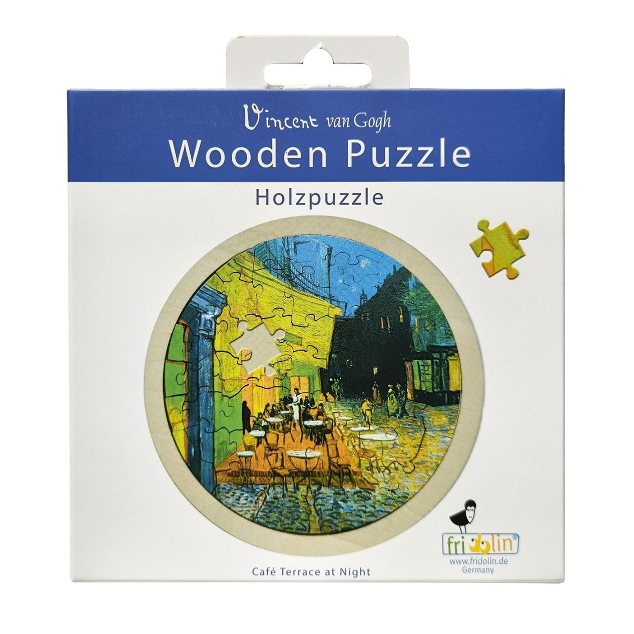 Puzzle arta rotund din lemn Cafe de Nuit, Fridolin - Imagine 3 [ps:b36cd26d-712b-42e6-912d-0e1d0b8d3b9e]