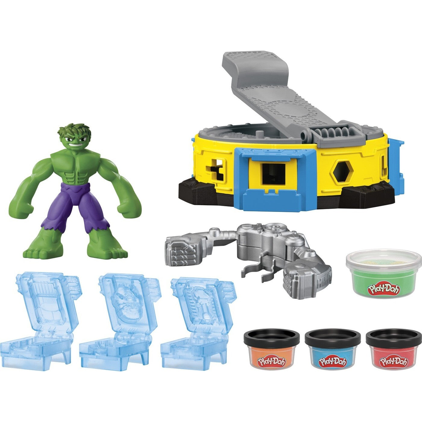 PLAY DOH MARVEL SET HULK LOVESTE SI ZDROBESTE Hasbro - Imagine 2 [ps:843f7318-f4ad-44ea-8d21-0075d58e3c45]