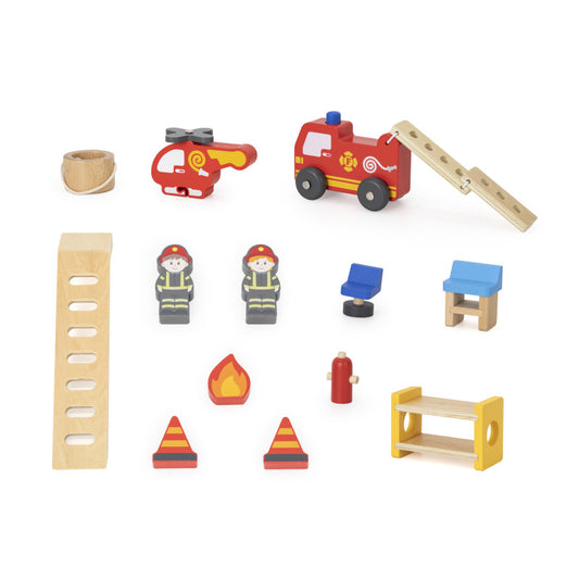 Set de Joaca Statie de Pompieri 3 Etaje, Viga [ps:02e6dfef-369f-43ed-9456-69141e5c8b85]