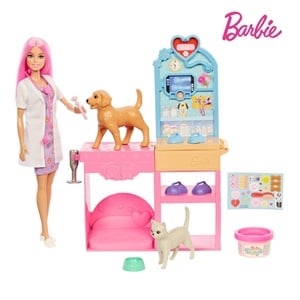 Papusa Barbie Cabinet Veterinar Mattel | Jumbo - Default Title (4) [ps:92783e96-daa8-4415-8a43-7541ff48a471]
