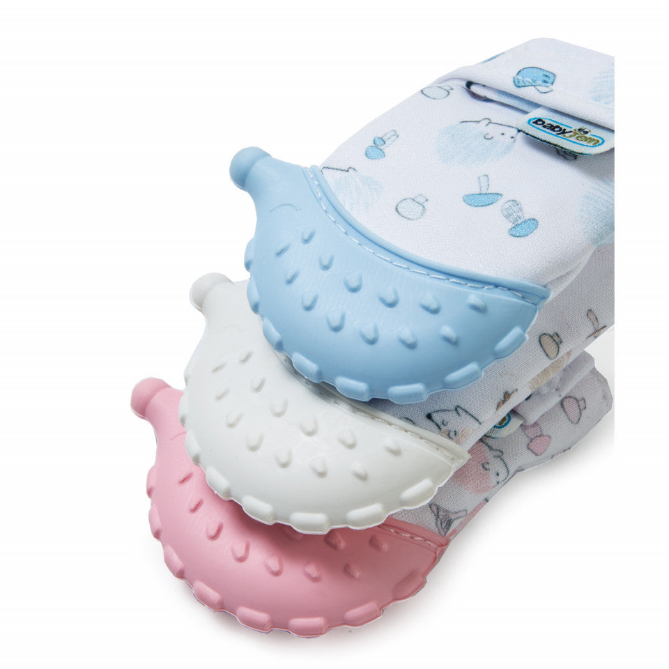 Manusa bebelusi pentru dentitie Scratch Gloves (Culoare: Roz) [ps:d48c16a8-51b9-495b-86ac-cf037881641f]