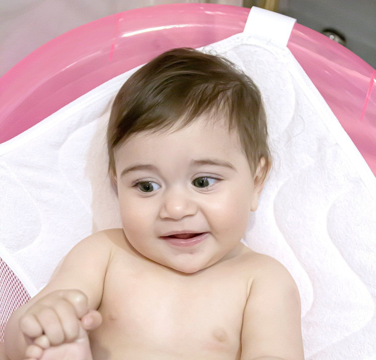 Set cadita de baie cu 6 piese BabyJem (Culoare: Alb) [ps:cbfa698e-3b1c-416b-a210-914e430d204d]