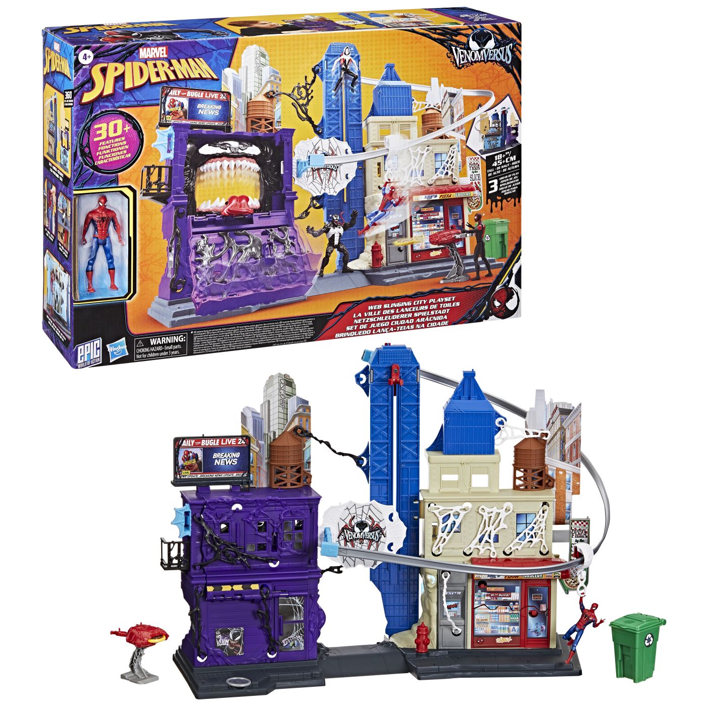 SET DE JOACA MARVEL SPIDER MAN VENOM VERSUS WEB CITY - Imagine 6 [ps:c1d70c18-83f7-4f7b-bde6-84ff9669c380]
