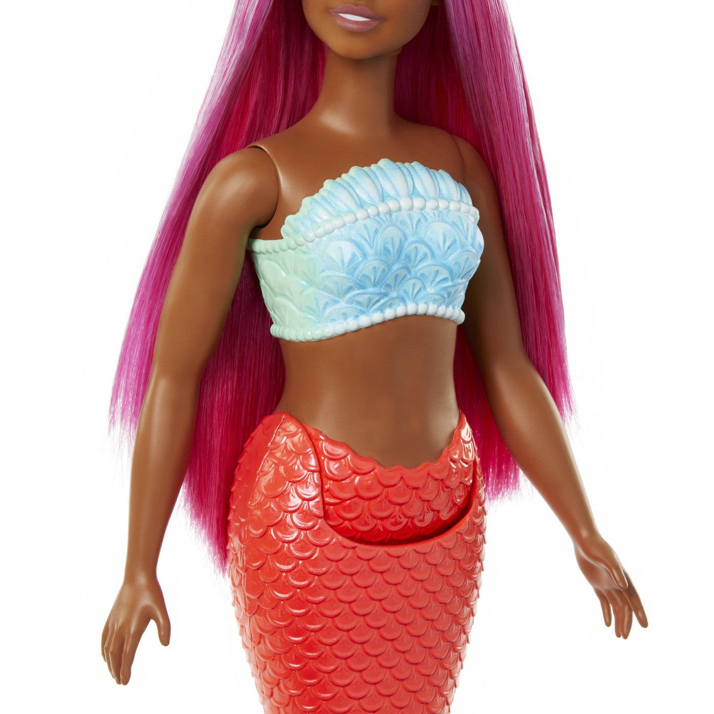 BARBIE DREAMTROPIA PAPUSA SIRENA CU PAR MAGENTA SI COADA PORTOCALIE [ps:ac4ca18d-c482-4ae7-98ac-b108ac7569c7]