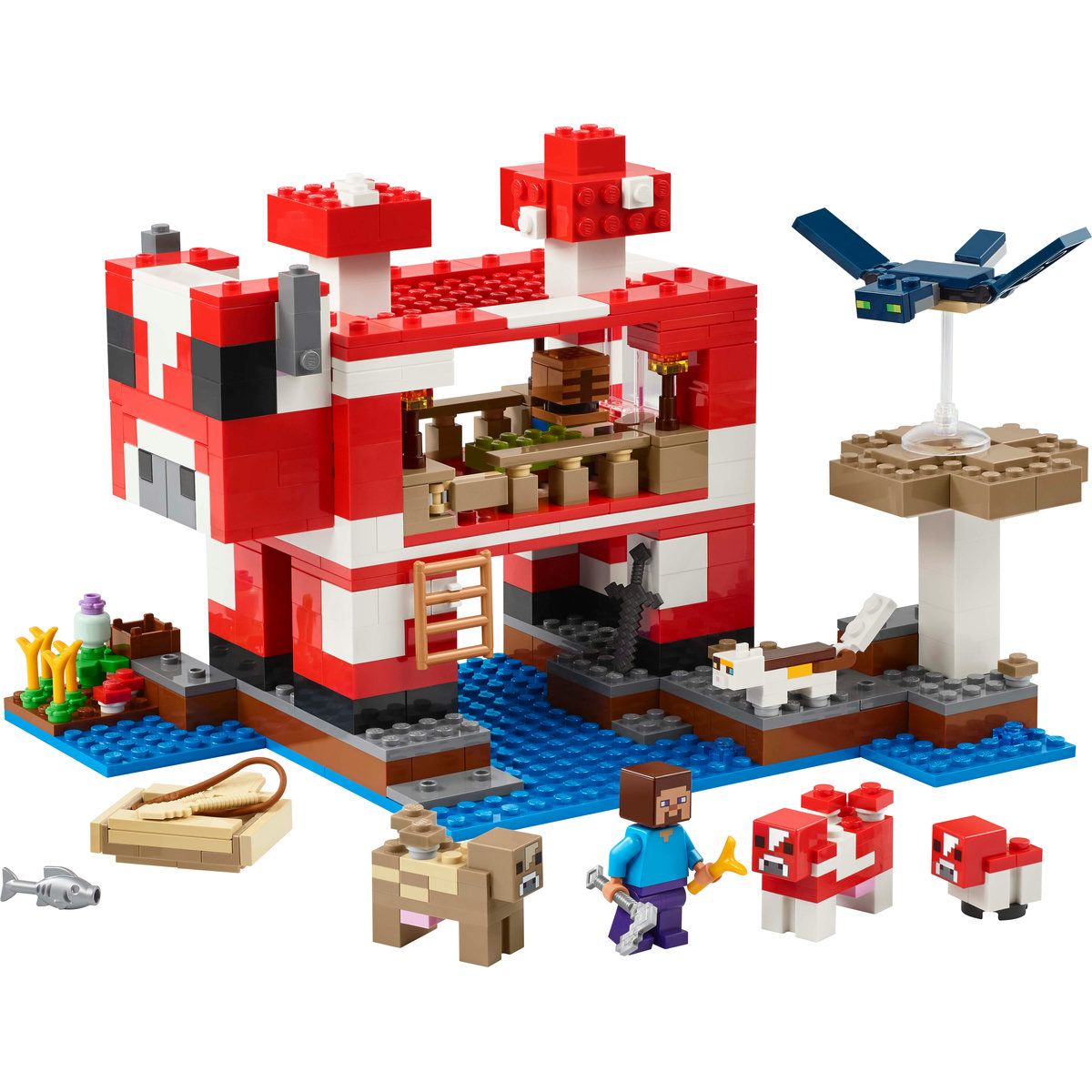 LEGO MINECRAFT CASA MOOSHROOM 21270 - Imagine 2 [ps:cf43fe39-56b3-4b46-9ea9-186f33c7e128]