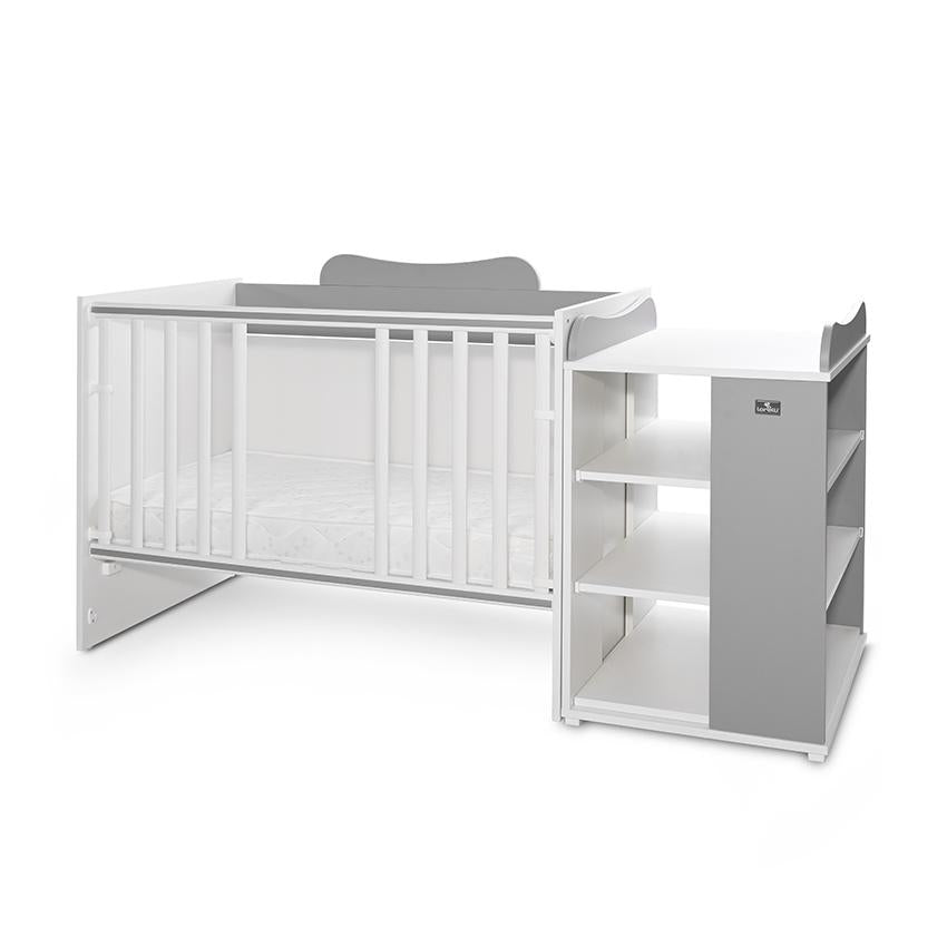 Pătuț Modular Multifuncțional Lorelli Multi, White Orchid - White Stone Grey (4) [ps:9ea3f10b-29b2-45a7-9ac6-3228daf2c02c]