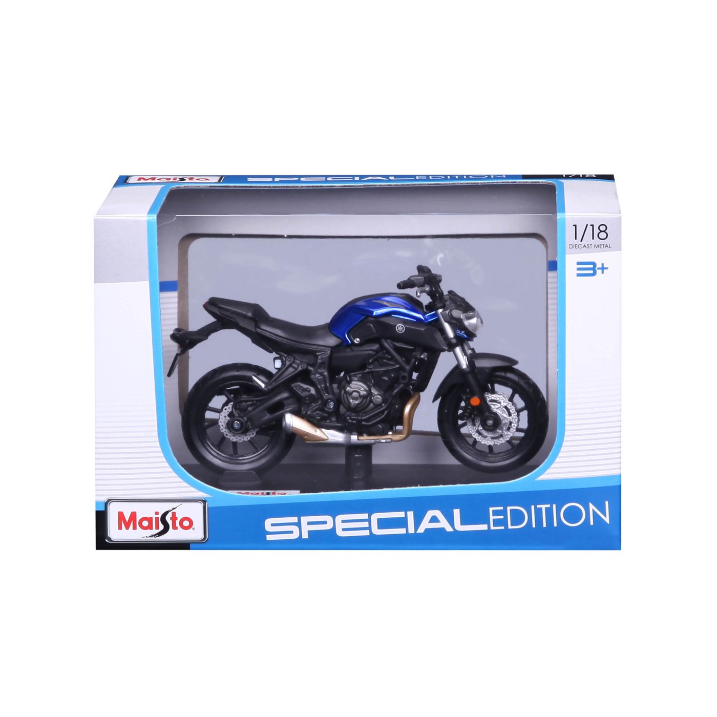 MAISTO MOTOCICLETA METALICA EDITIE SPECIALA YAMAHA MT07 - Imagine 4