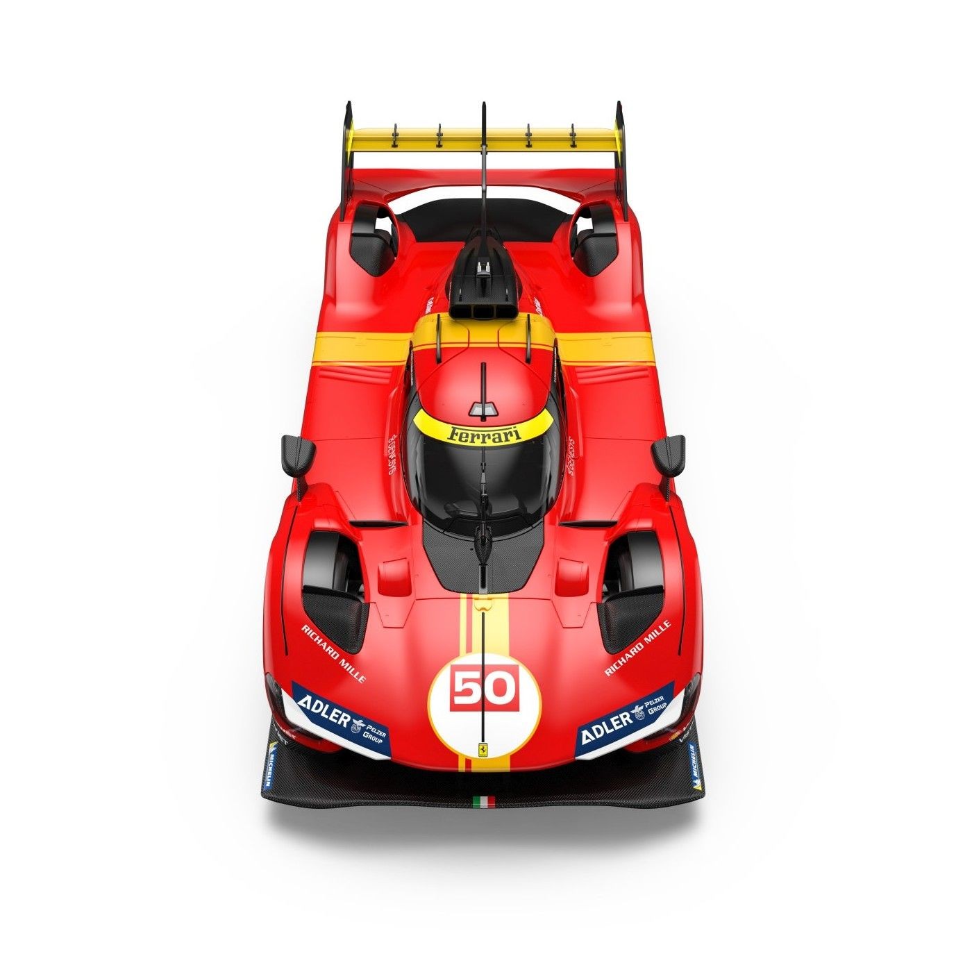 MASINA CU TELECOMANDA FERRARI 499P SCARA 1 LA 14 Rastar - Roșu (4) [ps:51735913-8fed-4905-84e1-27783a023f79]