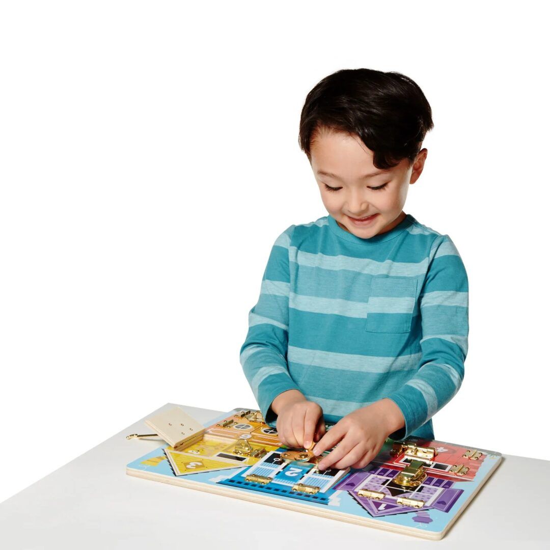 MELISSA AND DOUG SET DE INVATARE PLACA CU ZAVOARE DIN - Imagine 4