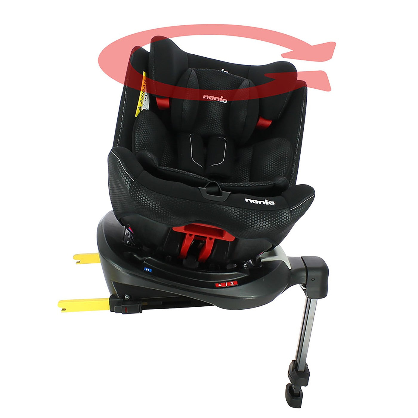 SCAUN AUTO NANIA RANGER, BLACK TEAM TEX - Imagine 4 [ps:a161b6ca-428a-47c7-9b94-ed5a986bcbf5]
