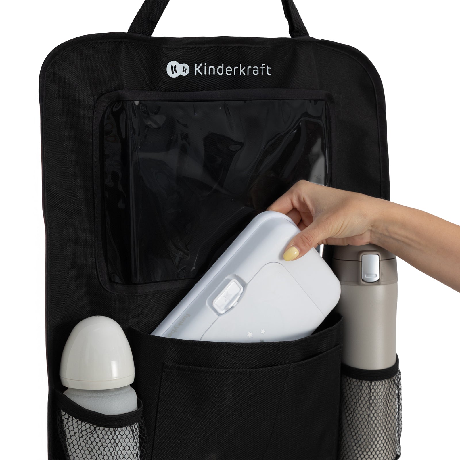 ORGANIZATOR AUTO KINDERKRAFT, 2 IN 1, BLACK - Imagine 4