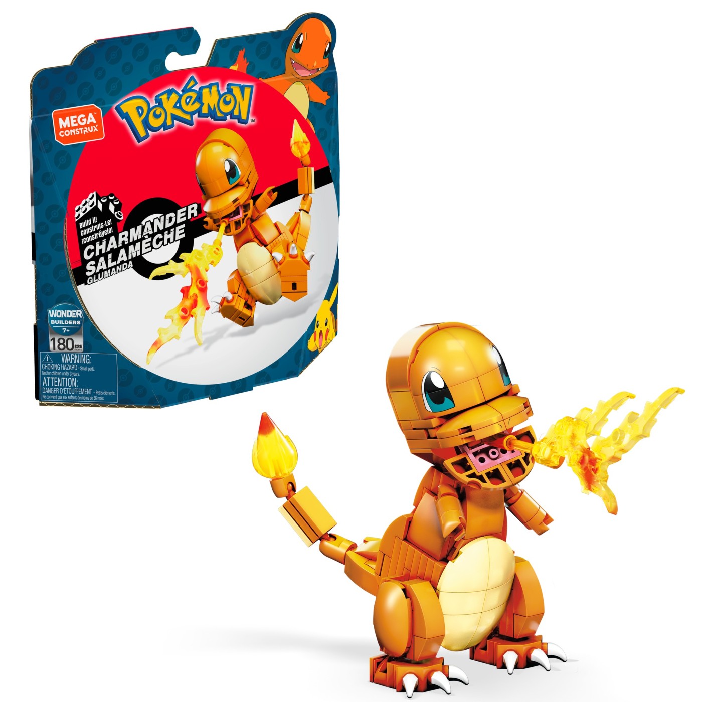 POKEMON MEGA CONSTRUX SET DE CONSTRUCTIE CHARMANDER - Imagine 5 [ps:7f18eed2-b51d-4a59-9876-a887e083aaf0]