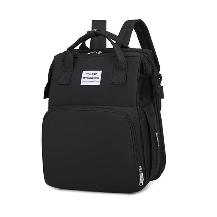 Rucsac Multifunctional Flippy cu Patut Pliabil | infant.ro - Negru (4) [ps:8c7eb390-0b01-4442-88cd-879b77166eff]