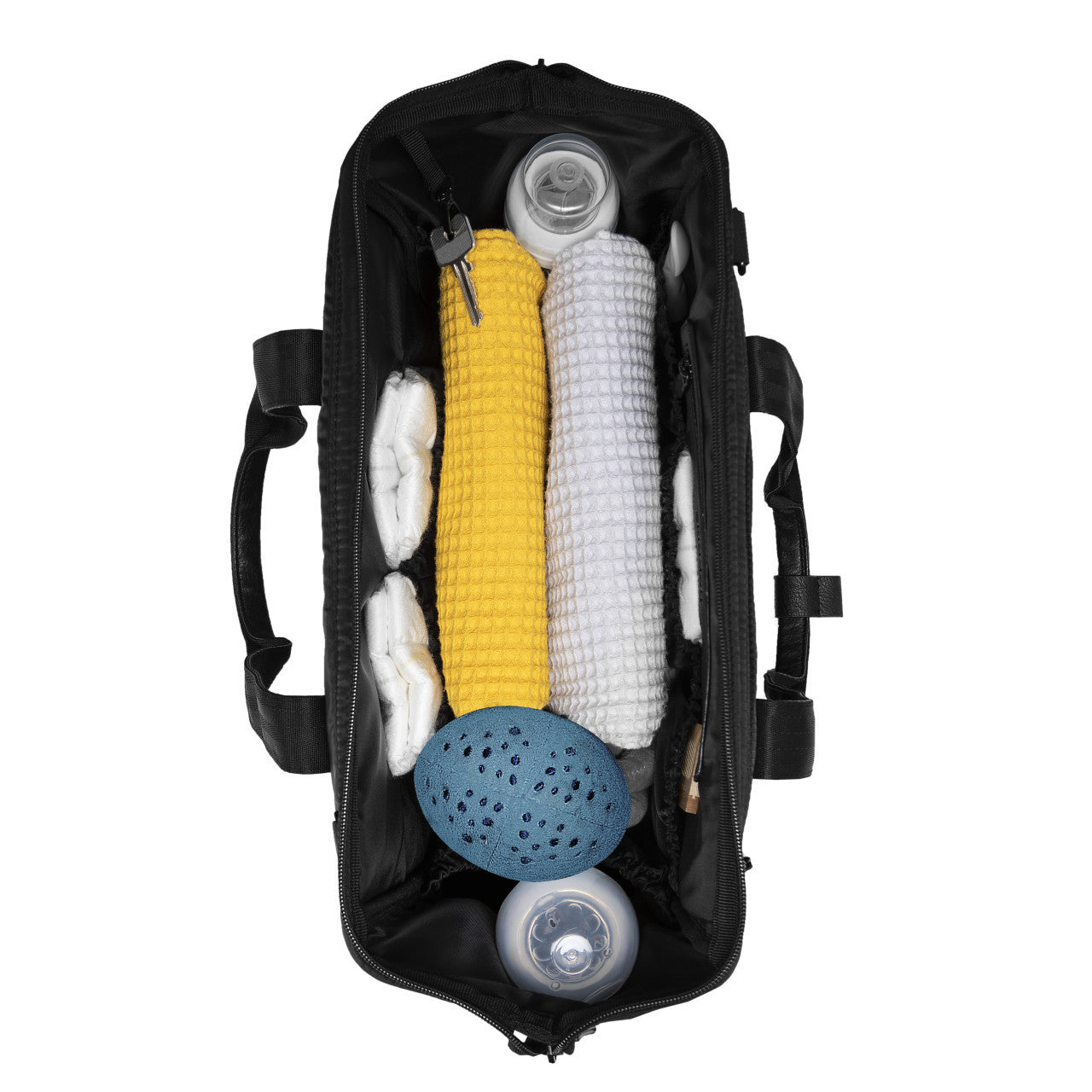 Geanta multifunctionala pentru parinti Skiddou Inger, - Negru