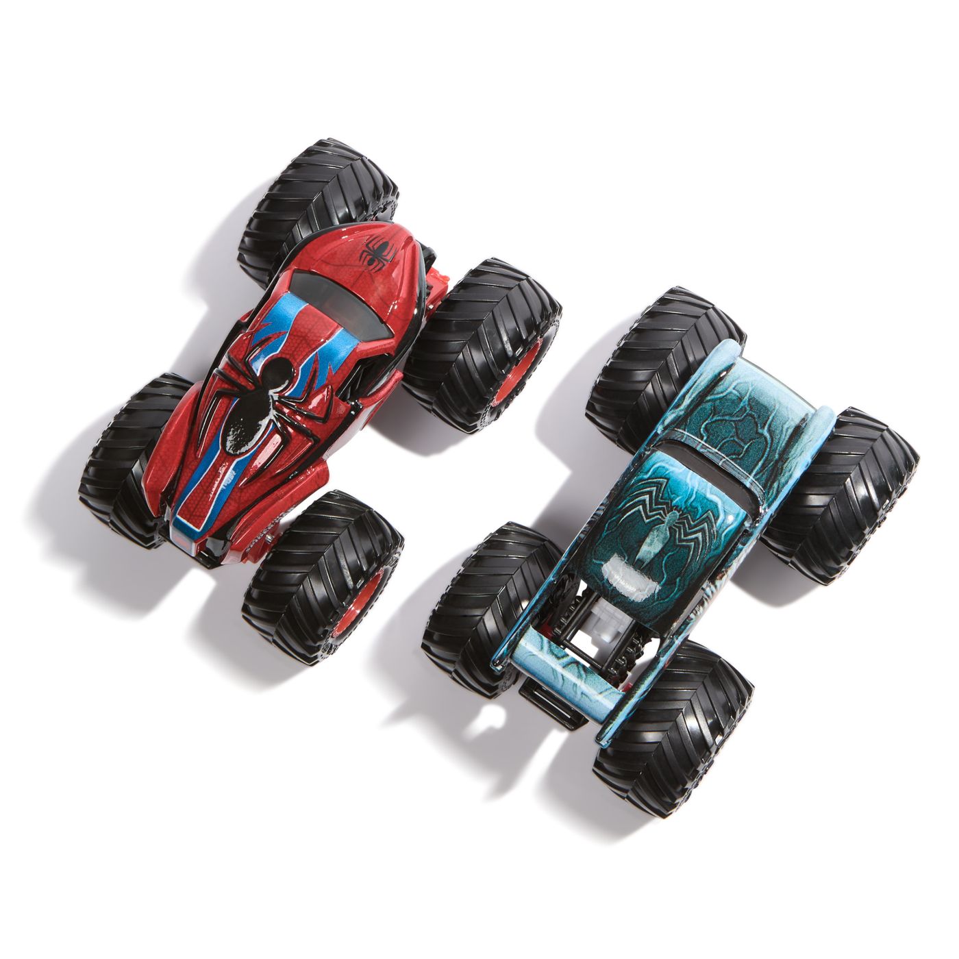 MONSTER JAM SET 2 MASINUTE METALICE VENOM VS THE AMAZING - Imagine 4