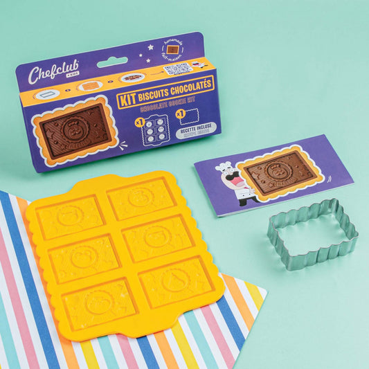 Kit Biscuiti cu Ciocolata, Chefclub kids [ps:c2133cd6-336e-4e36-833c-0d1c94d0b27d]