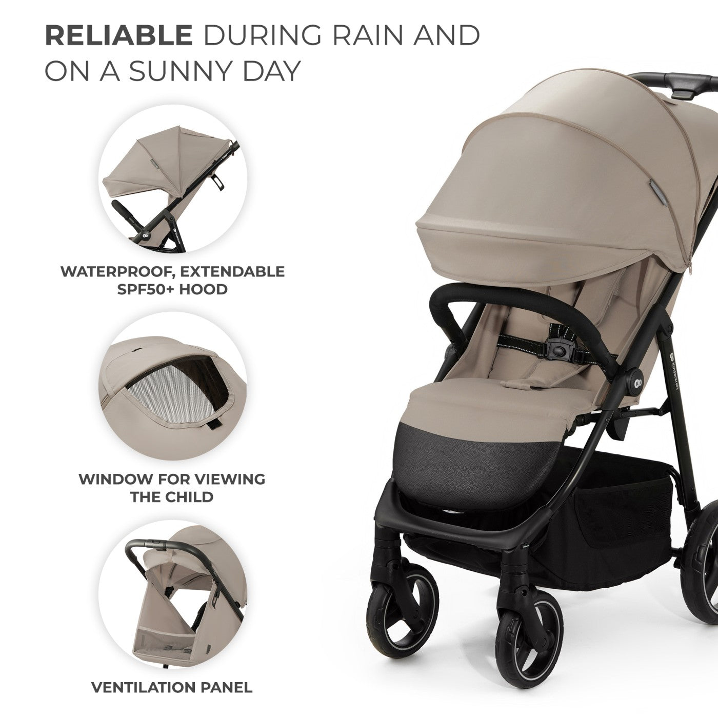 CARUCIOR SPORT KINDERKRAFT TRIG3 STONE BEIGE [ps:64789d6d-cd4e-4e6d-b3a9-66fac6e93c98]