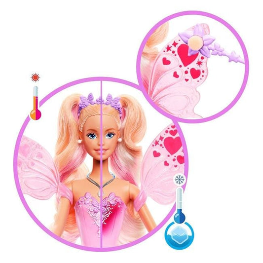 Papusa Barbie Zana Transformare Magica Mattel | Jumbo - Roz Lila (4) [ps:1b5c4b74-a250-4fcd-95fb-996344ff83f8]