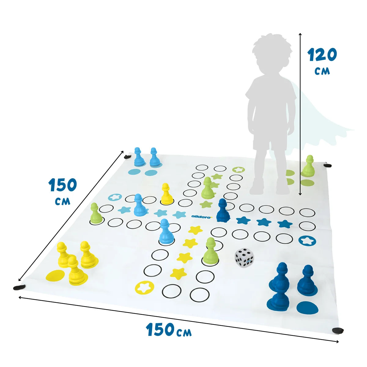 Ludo Joc Gigant XXL Alldoro - 150x150 cm - Default Title (4) [ps:d8917202-02c5-459c-a054-78a12bd852c2]