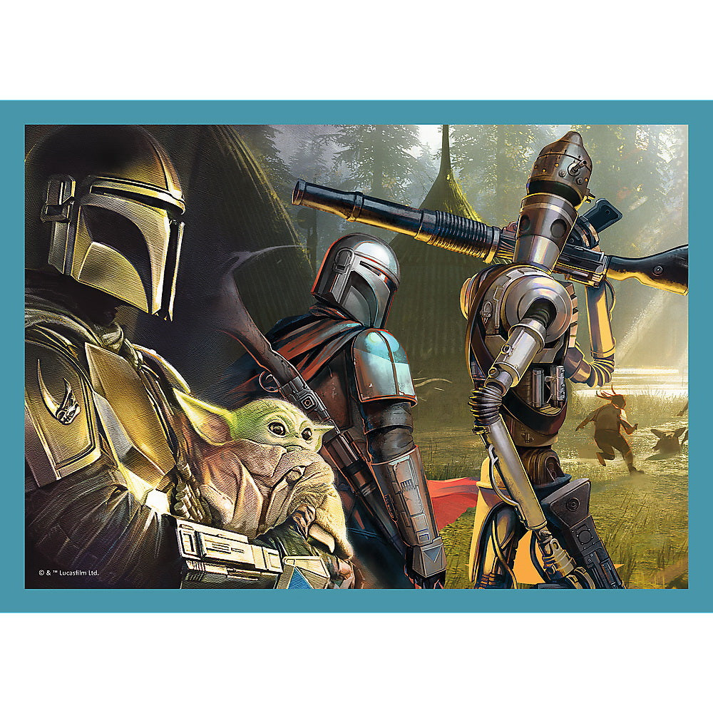 PUZZLE 4IN1 MANDALORIAN SI LUMEA LUI Trefl - Imagine 4 [ps:8fa9995e-24a0-4c12-be7d-1bc92df3492b]
