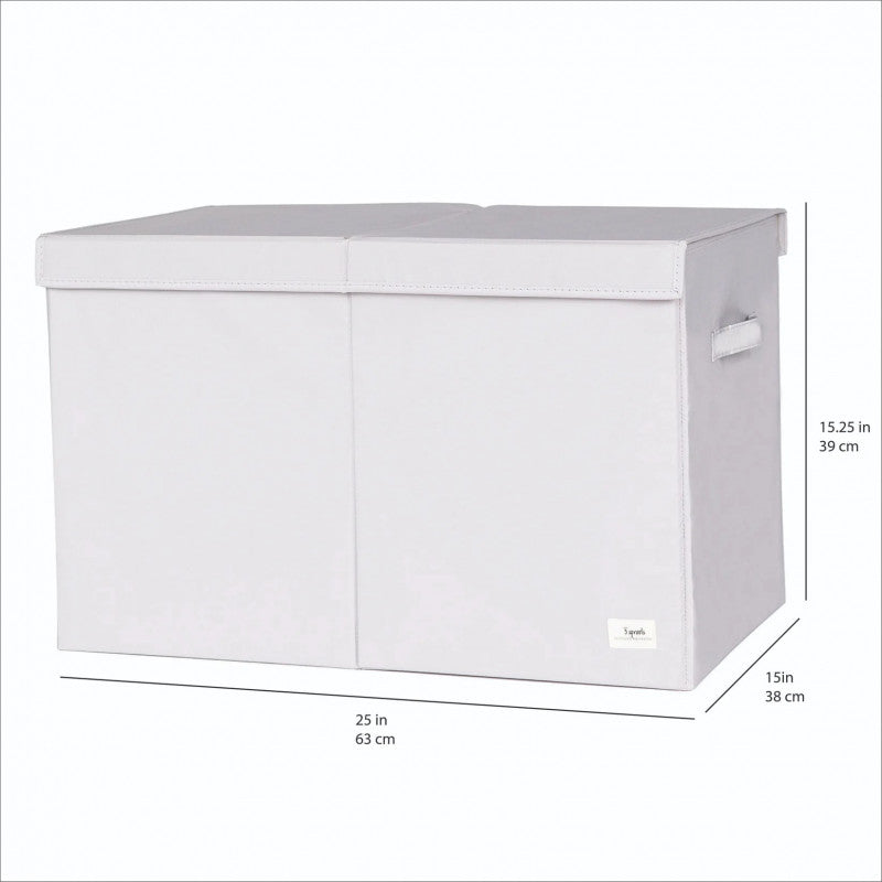 Cufar pliabil pentru camera copiilor, material reciclat Gri, 3 Sprouts [ps:3ac69bd4-9356-447e-b6fb-d28de412c7d2]