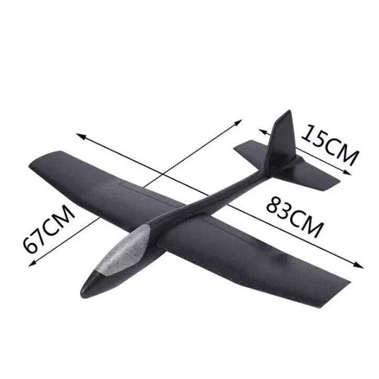 Avion Planor Flippy Negru, 83cm, Polistiren - +3 Ani - Default Title (4) [ps:b59d85fd-c091-4a79-a2fc-f26057408490]