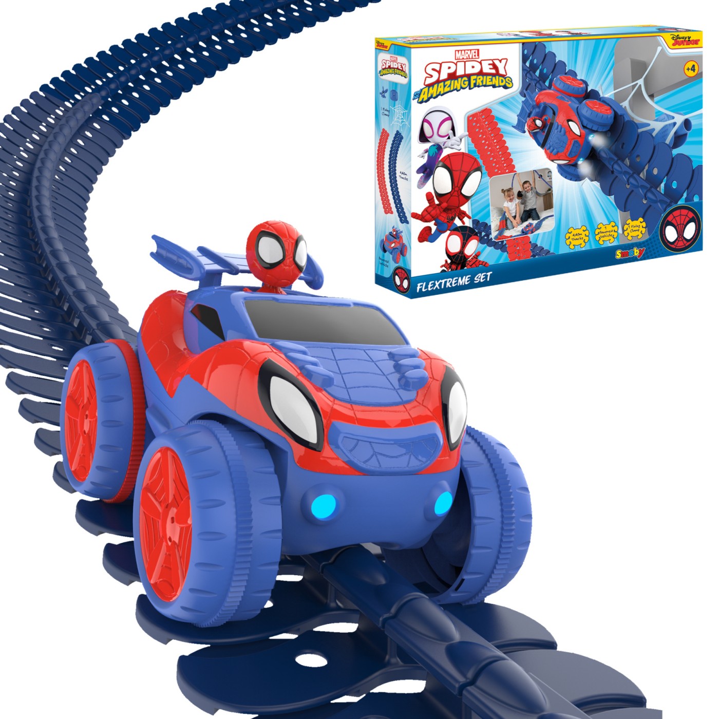 SMOBY SPIDEY CIRCUIT FLEXTREME SET SPIDEY Simba - Imagine 6 [ps:5766ef43-0571-47d6-ad0b-75a97490b39f]