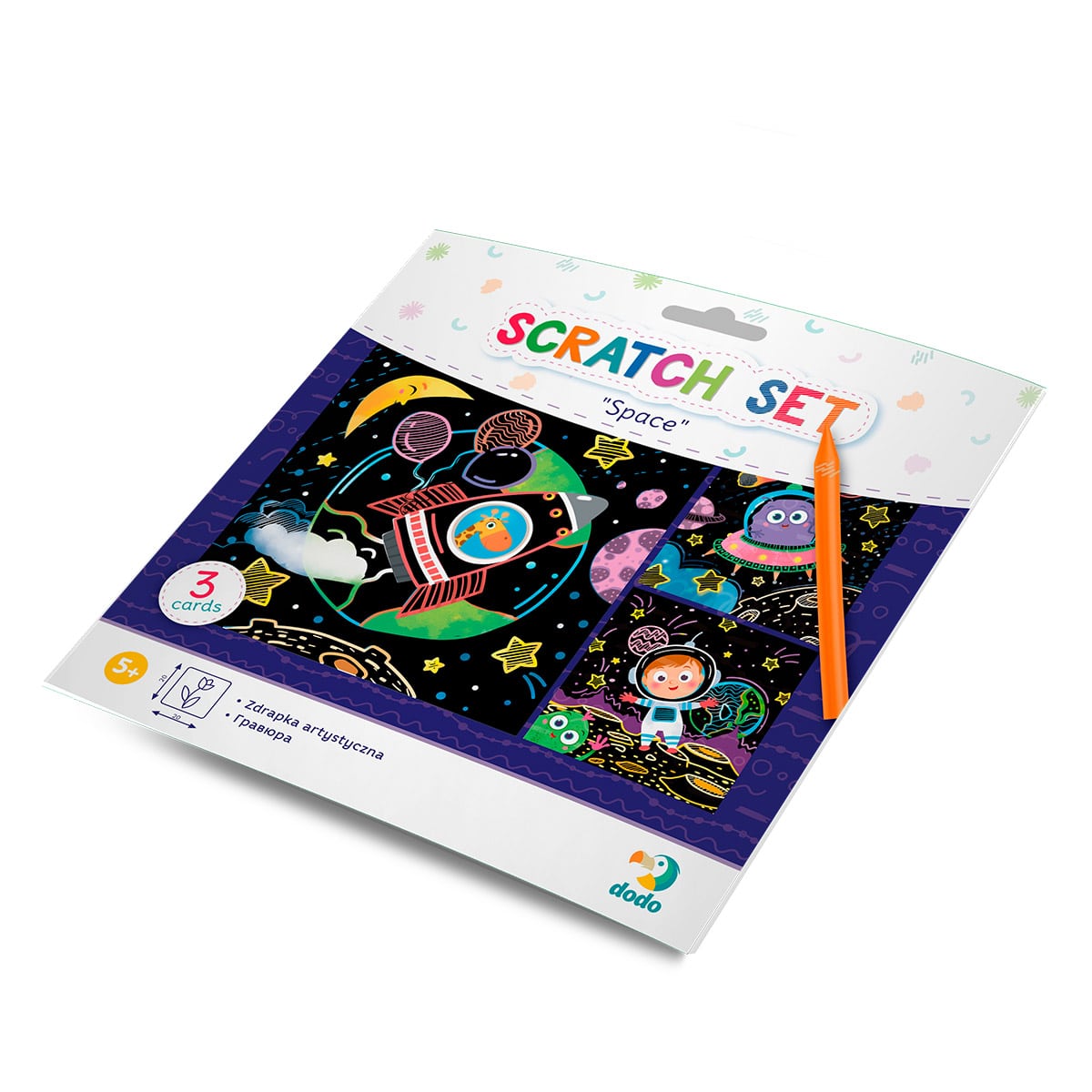 Set Creativ de Răzuit Spatiul Cosmic - Dodo Toys - Default Title (4) [ps:b87ffadc-3f38-4f95-9553-3c709d472217]