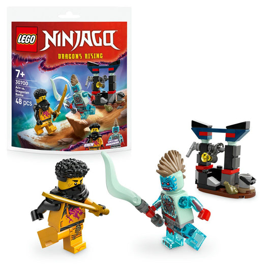 LEGO NINJAGO BATALIA DINTRE ARIN SI DRAGONIAN 30700 - Imagine 4