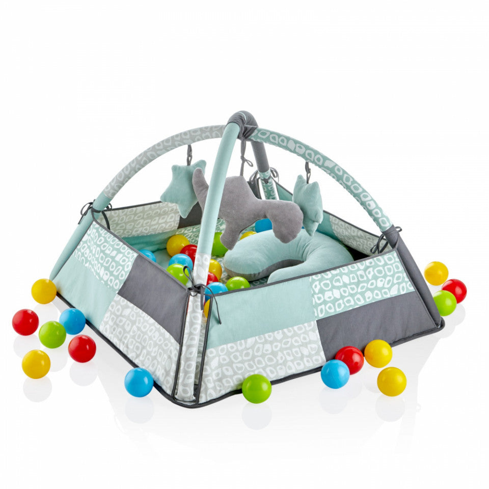 Centru de joaca cu bile BabyJem Toy Ball Play Mat (Culoare: Roz) [ps:9c4b162d-4678-429f-8bc0-3cdcf7e1763e]