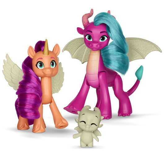 MY LITTLE PONY SET 2 FIGURINE DEZVALUIREA DRAGONULUI Hasbro - Imagine 4