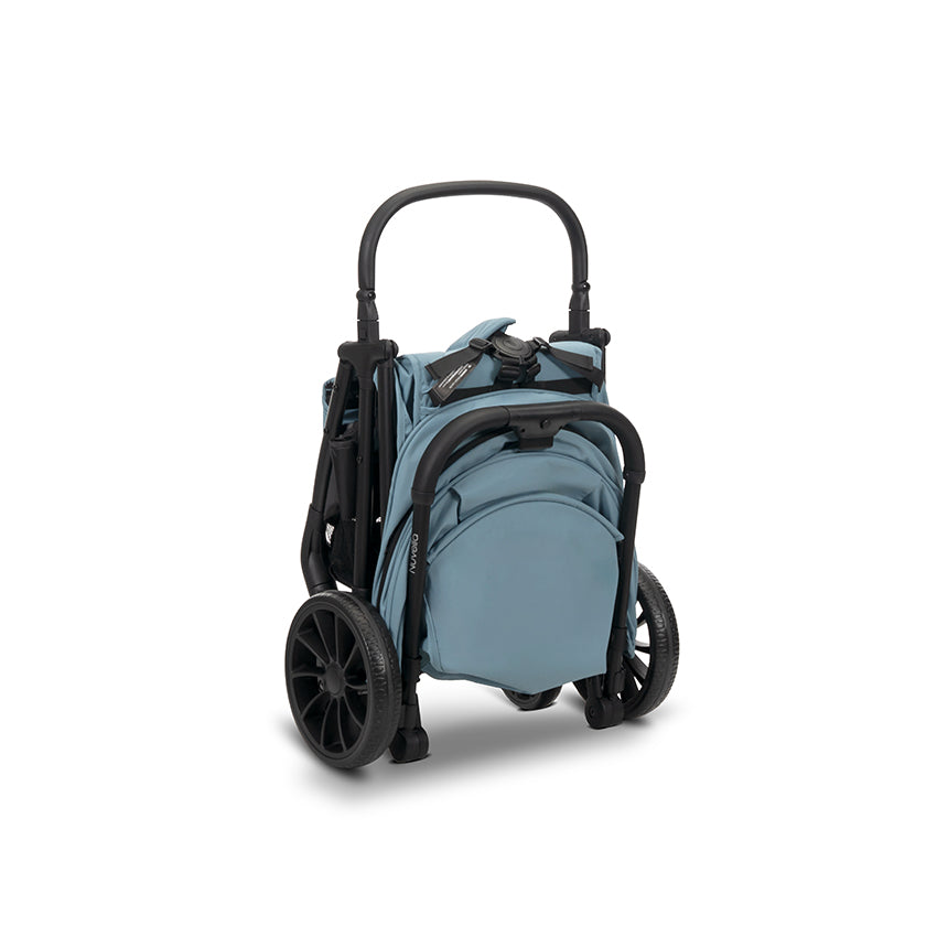 Carucior pentru copii, Nuvella, pliere cu o mana, spatar reglabil multipozitie, copertina extensibila, 0-48 luni, pana la 22 kg [ps:ead4443f-8710-427b-b89c-24a09ab4d265]