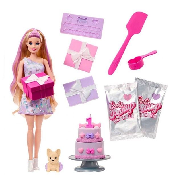 Papusa Barbie Party Unboxed Reveal Blind Box - Mattel - Default Title (4) [ps:32dd8b78-f853-499f-be0e-8929ef5cb4f0]
