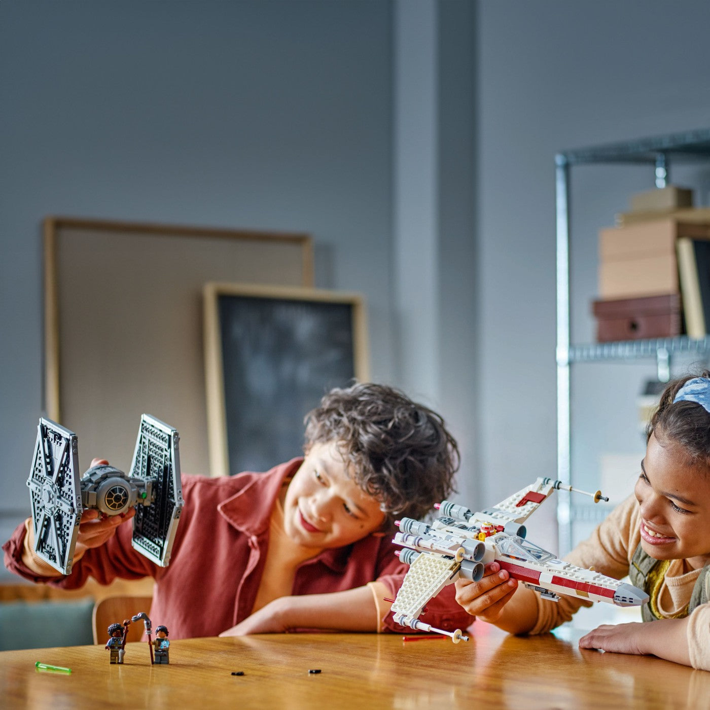 LEGO STAR WARS HIBRID TIE FIGHTER SI X-WING 75393 - Imagine 4