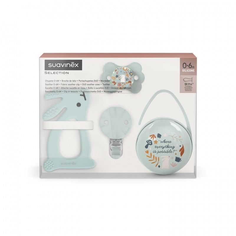 Set cadou Wonderland, roz, Suavinex - Albastru