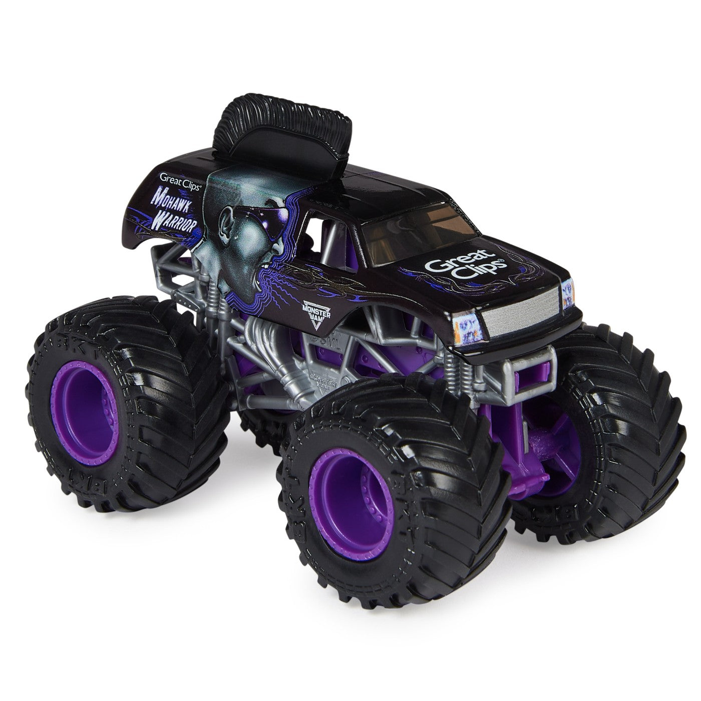 MONSTER JAM MASINUTA METALICA ZOMBIE SCARA 1 LA 64 Spin - Warrior (4) [ps:e691a965-4310-4037-bb5b-13b644397284]