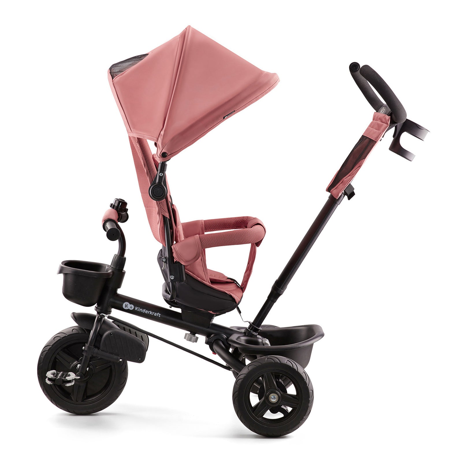 TRICICLETA COPII KINDERKRAFT AVEO, ROSE PINK [ps:f27cc5e7-dd25-4f77-baf4-31b7d1f419f3]