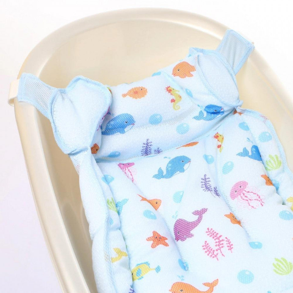 Hamac din spuma pentru cadita BabyJem Ocean Baby - Bleu [ps:56223472-8176-4da7-93a2-2fc79b139d6f]
