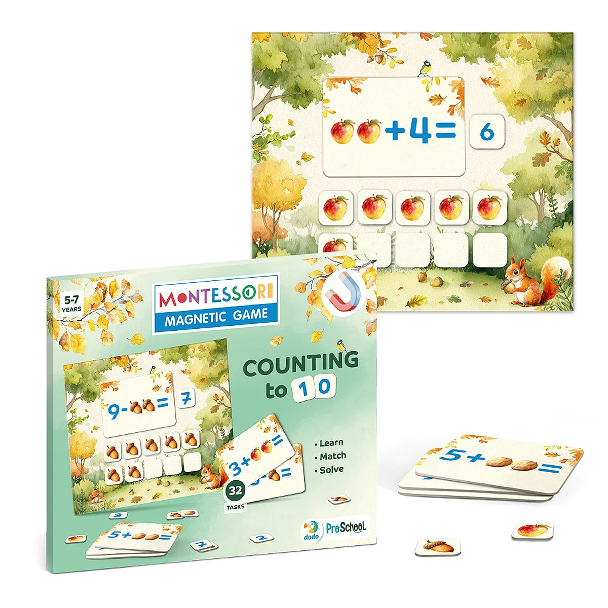 Joc Magnetic Numără până la 10 Dodo Toys - Învățare Creativă - Default Title (4) [ps:2a6fd6cf-570a-4a23-b837-8ecc67728efc]