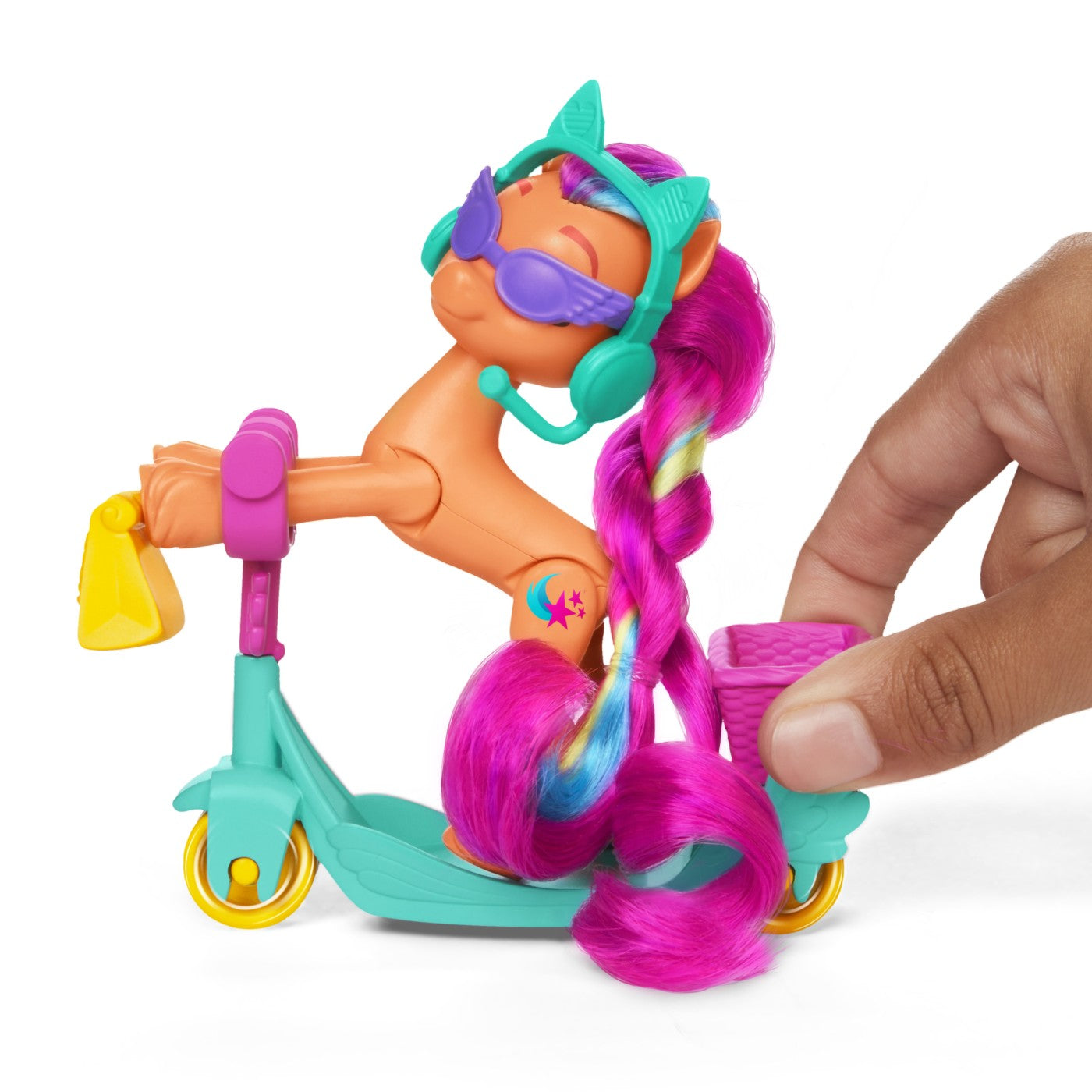 MY LITTLE PONY SUNNY STARSCOUT PE SCOOTER SET FIGURINA - Imagine 3 [ps:33a0f89e-abcd-41d1-87ce-433c88346e63]