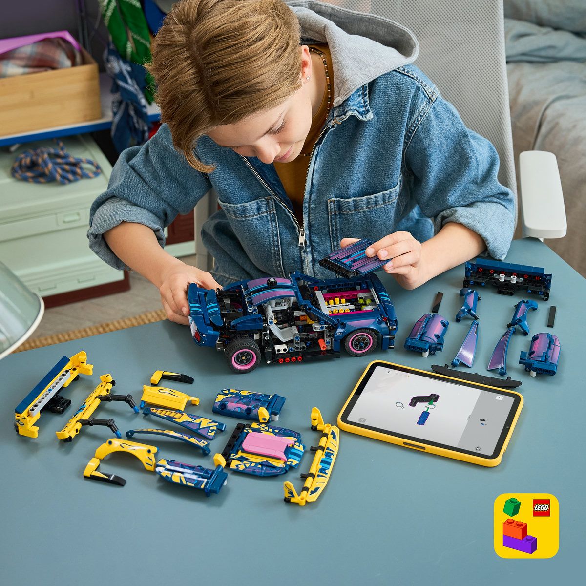 LEGO Technic Ford Mustang GT 42236 - Mașină Personalizată - Default Title (4) [ps:0a7b4689-2079-4b13-8490-8ab63b89410c]