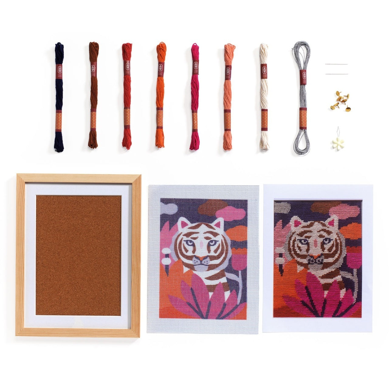 Atelier creativ 64 pentru adulti Goblen si broderie, Djeco - Imagine 2 [ps:9c6f8ab5-86d1-47c8-aee9-d526fe706b97]