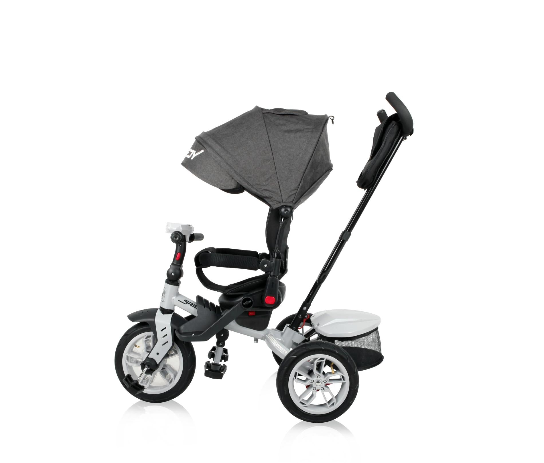 Tricicleta Lorelli Speedy, Black & Yellow - Evolutivă - Negru (4) [ps:73c85910-6d60-4643-8da7-3bb3d9059277]
