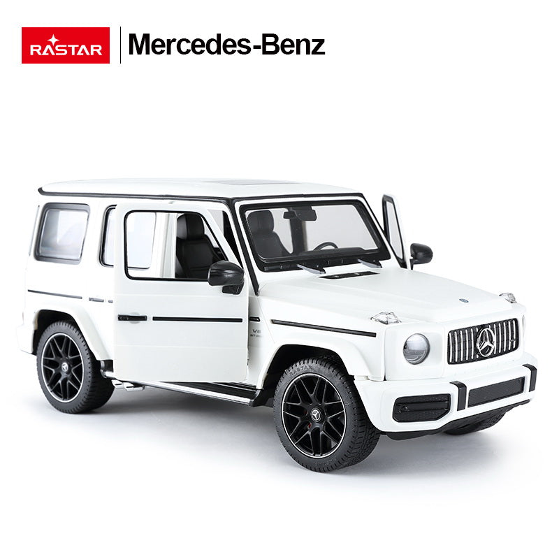 MASINA CU TELECOMANDA MERCEDES-BENZ G63 ALB SCARA 1 LA - Alb (4) [ps:0af2f17a-da80-4f37-9dc3-c4dc290a1f8d]
