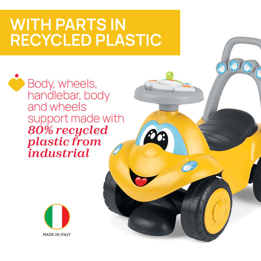 Masinuta copii Chicco Billy Walk and Ride 2 in 1, - Galben (4) [ps:40e1ba30-28db-4ae3-baed-210f974741e9]